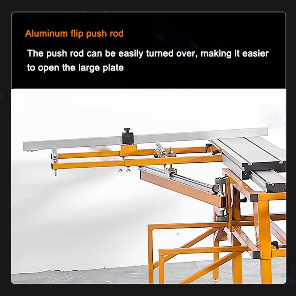 Woodworking Machinery Push Table Multifunctional Foldable Saw Table Workbench, Adaptable To Multiple Types of Machinery