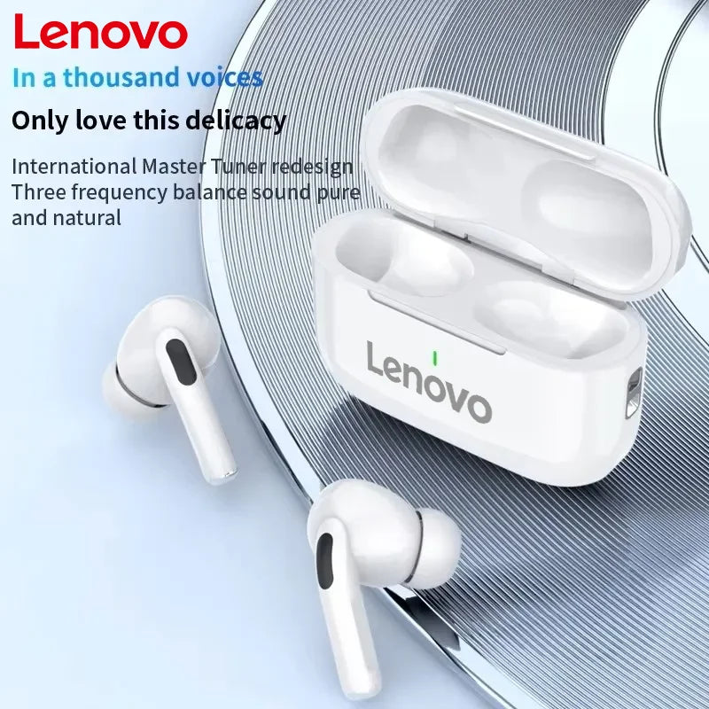 Lenovo wireless headphones TWS Bluetooth Earphones Touch Control Sport Headset Stereo Earbuds For Phone Android