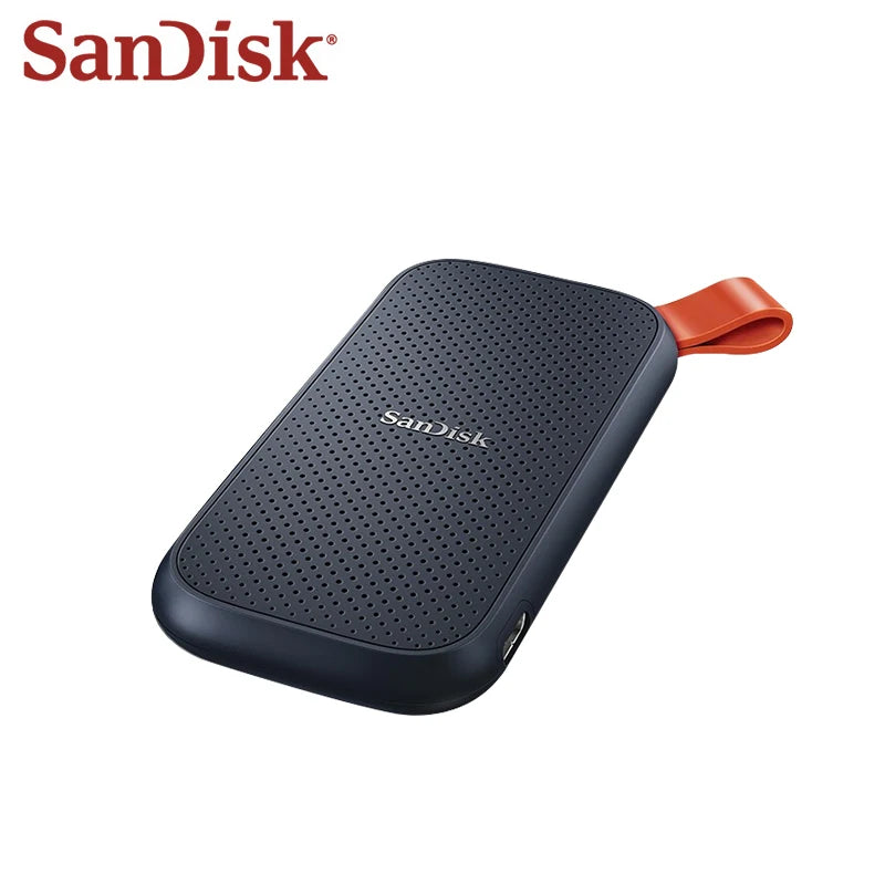 USB 3.2 Portable SSD Hard Drive SanDisk External Solid State Drive E30 1TB 2TB Max 800Mb/s Hard Disk for Laptop and Desktop