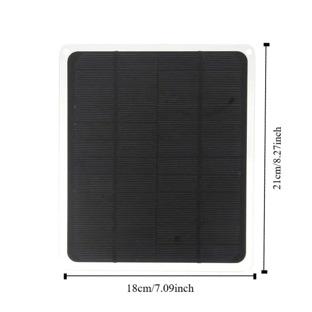 20W 12V Solar Panel Kit with USB Output Versatile Power Source Solar Charger Panel High Efficiency Waterproof