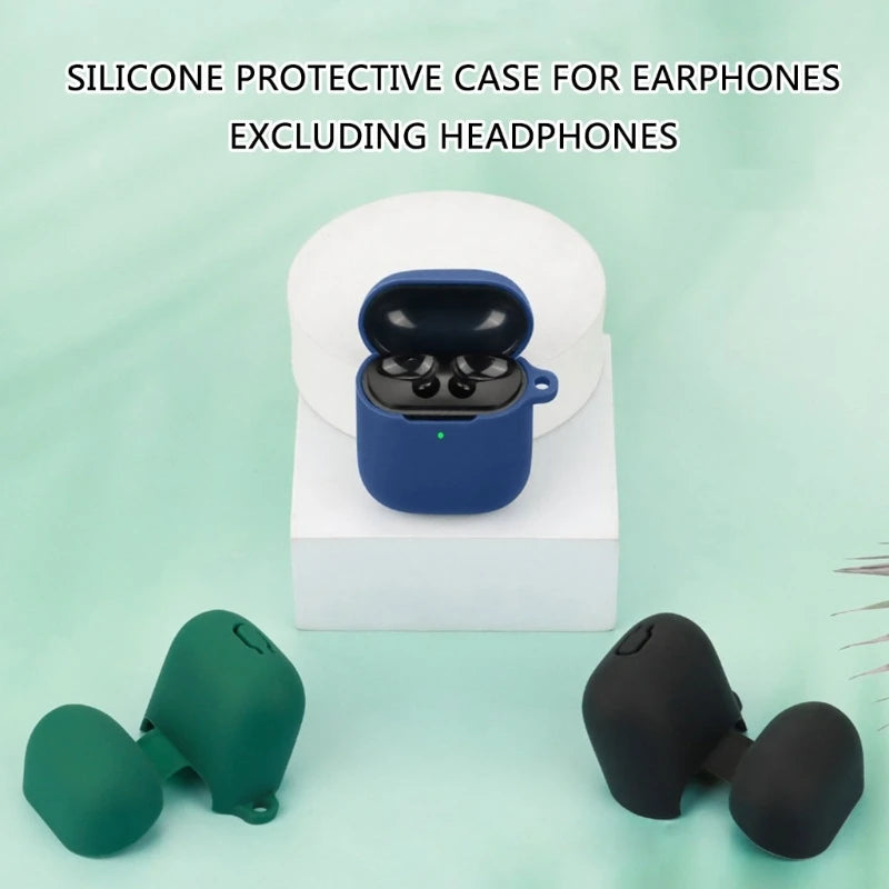 For Oraimo FreePods Neo Earphone Protective Silicone Case Silicone Earbud Protections Shockproof Protective Sleeve Pocket Size