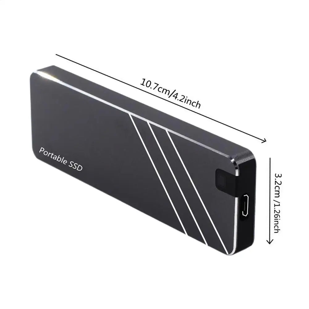 Type-C SSD 1TB External Storage Drive External Expansion High-Speed Transmission Back up Hard Drive for PC Desktop Laptop Phones