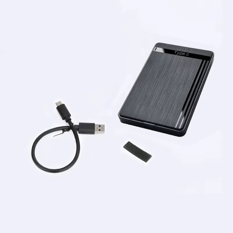 2.5-Inch SSD External Hard Disk Case Serial Port SATA Toolless Micro USB 3.1 Interface Solid State Mechanical Mobile Storage