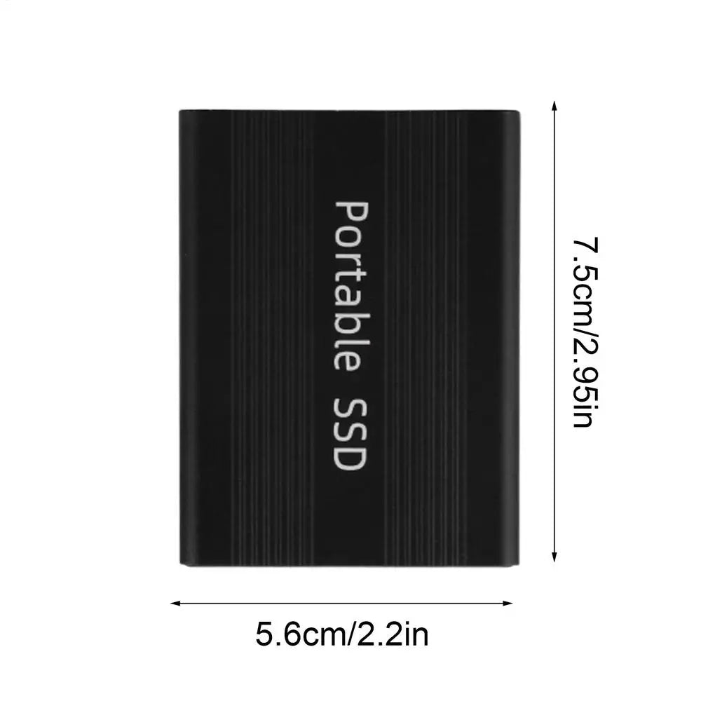 Portable SSD 500GB High-speed Mobile SolidState Drive External SSD For Computer Phone Home PC Laptop