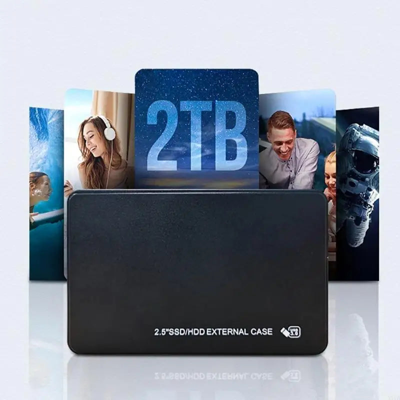 External Hard Drive Disk Enclosure SSD HDD 2.5" Storage USB 3.0 External Hard-disk Enclosure Mobile or PC Laptop