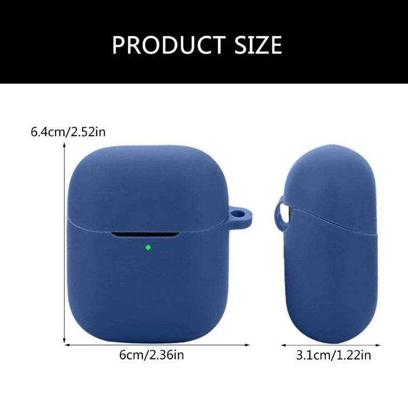 For Oraimo FreePods Neo Earphone Protective Silicone Case Silicone Earbud Protections Shockproof Protective Sleeve Pocket Size