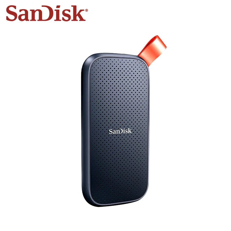 USB 3.2 Portable SSD Hard Drive SanDisk External Solid State Drive E30 1TB 2TB Max 800Mb/s Hard Disk for Laptop and Desktop